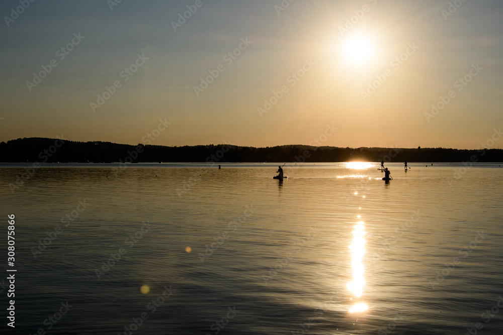 Dämmerung am Starnberger See