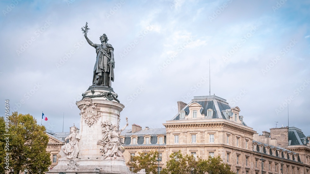 Place de la République, Paris, France 