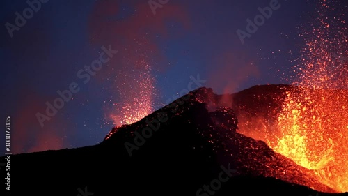 The 2010 eruptions of Eyjafjallajökull were volcanic events at Eyjafjallajökull in Iceland which, although relatively small for volcanic eruptions, caused enormous disruption to air travel.