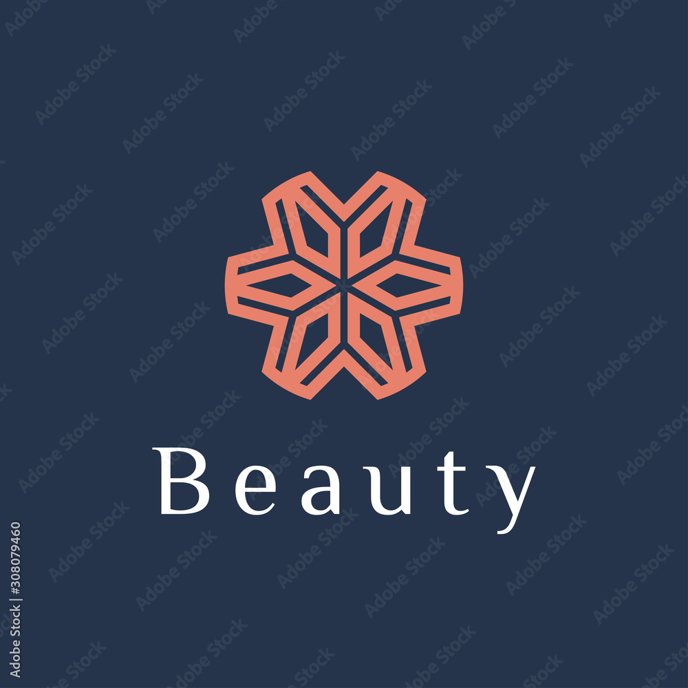 Abstract elegant logo icon vector design. premium ornament symbol. can be used for beauty industry, jewelry, boutique, hotel vector sign Abstract elegant logo icon vector design. premium ornament symbol. can be used for beauty industry, jewelry, boutique, hotel vector sign