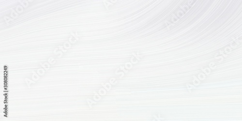 modern curvy waves background illustration with white smoke, light gray and antique white color photo