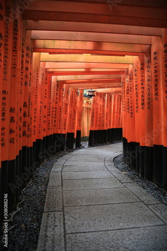 Fushimi Inari temple, Kyoto, Japan