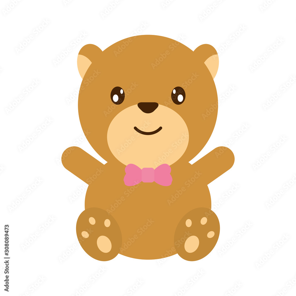 bear teddy stuffed cute icon bear teddy stuffed cute icon