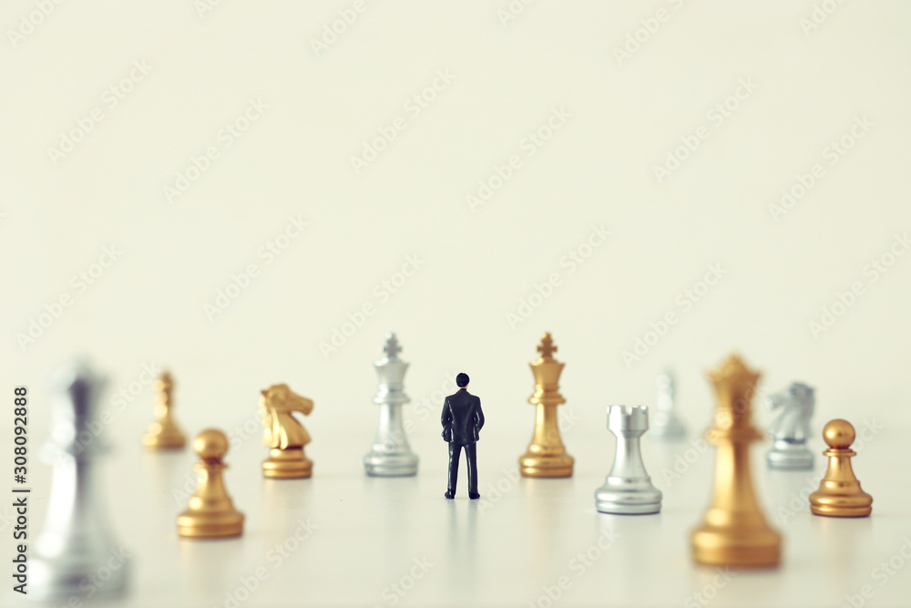 Image of chess game. Business, competition, strategy, leadership and success concept Image of chess game. Business, competition, strategy, leadership and success concept