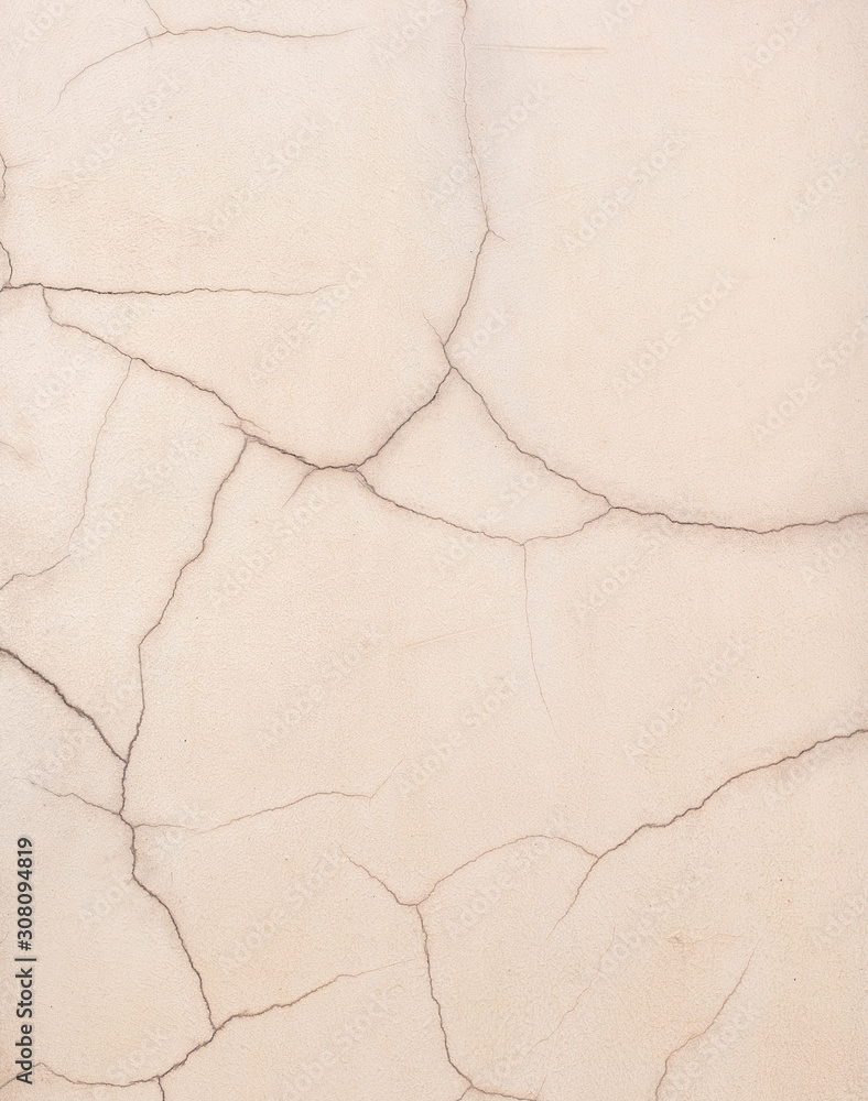 Cracks on the wall surface