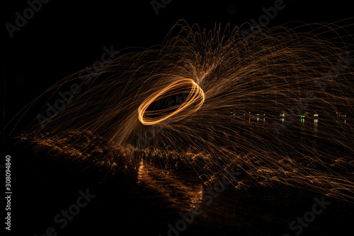 Wire Wool Spinning