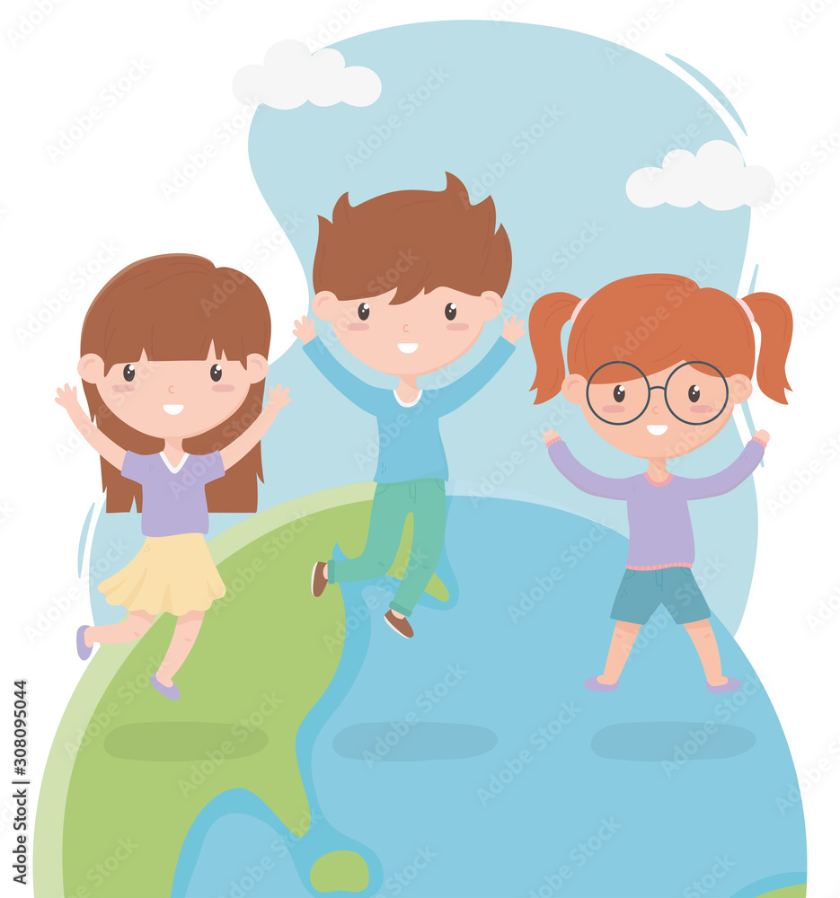 happy childrens day, cute little boy and girls world celebration happy childrens day, cute little boy and girls world celebration