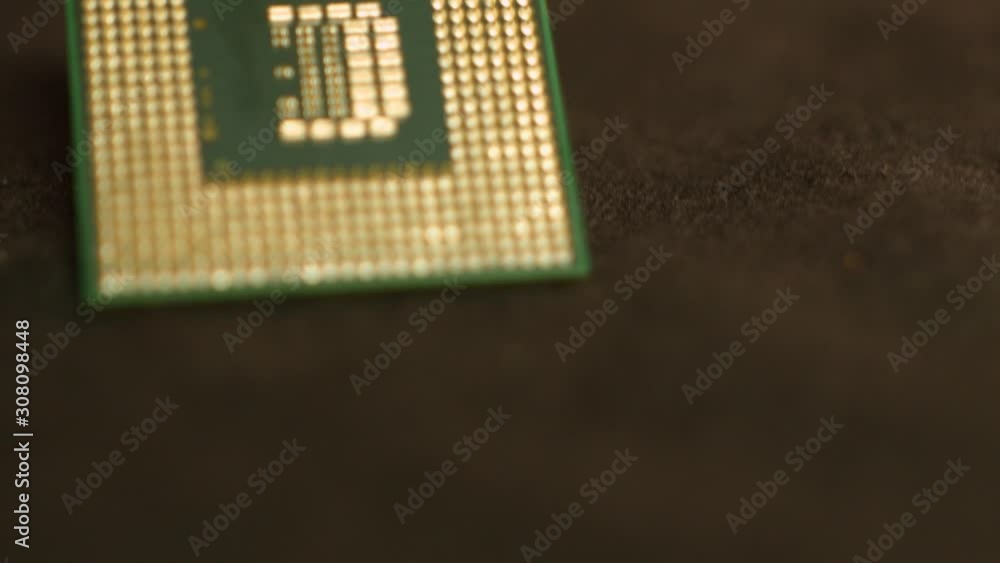 chip processor computer motherboard macro 4k chip processor computer motherboard macro 4k