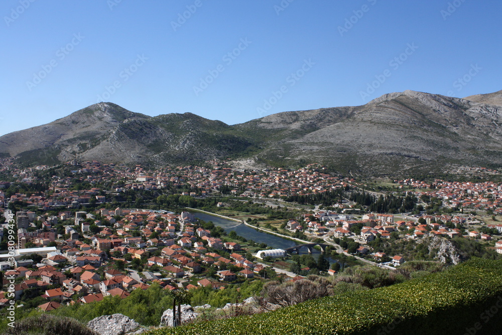 A View of the Town of Trebinje, Bosnia