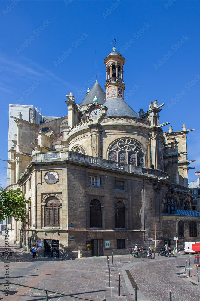 Eglise Saint-Eustache church in Paris