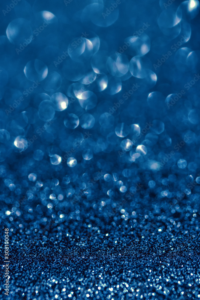 Magic blue background blur with bokeh. Magic blue background blur with bokeh.