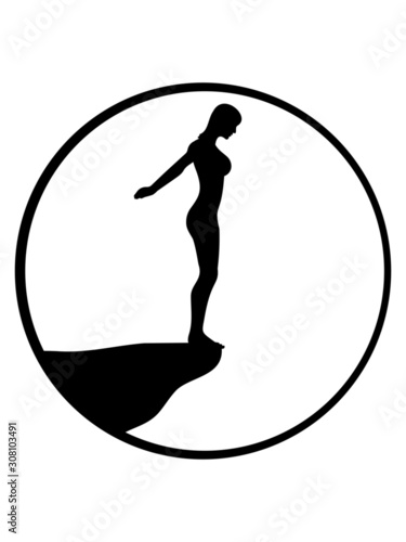 Klippenspringerin Logo Design 