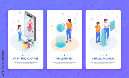 Virtual Augmented Reality Banners 