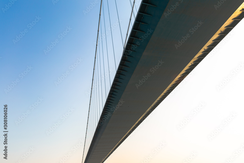 Obraz premium the suspension bridge