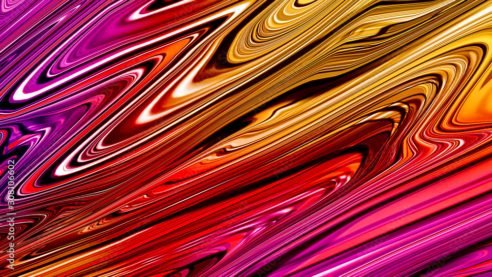 Liquify Abstract texture and color background. 