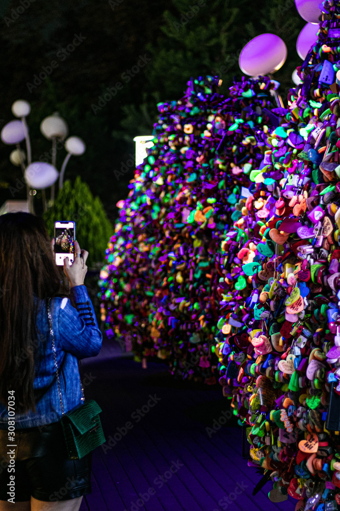 Fototapeta premium girl in park