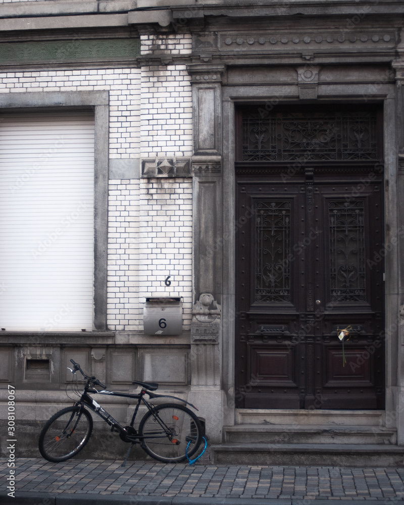 Bike near entrance