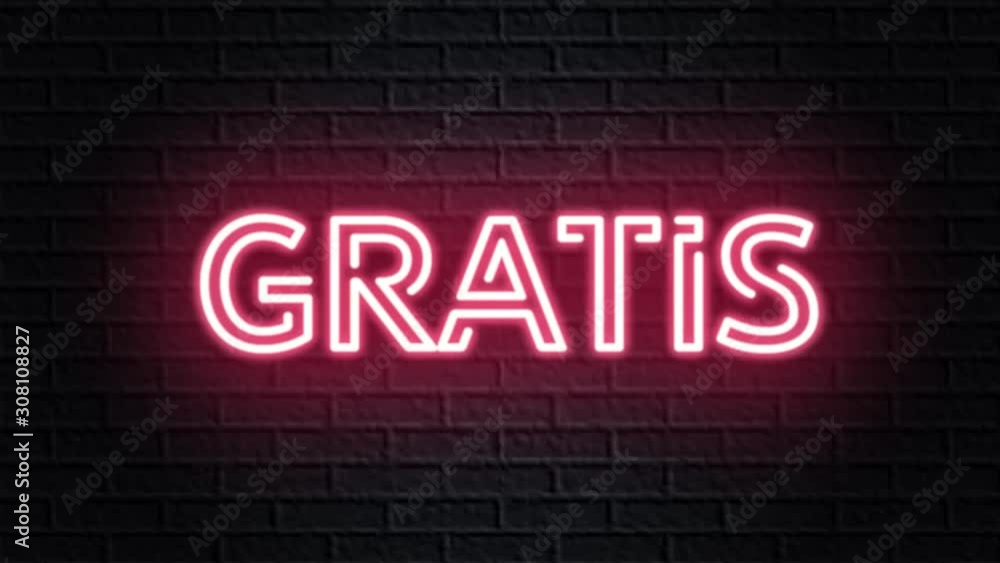 red neon video animation gratis red neon video animation gratis