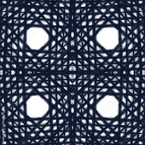 Scarlet Tie Dye Vector Seamless Pattern. 