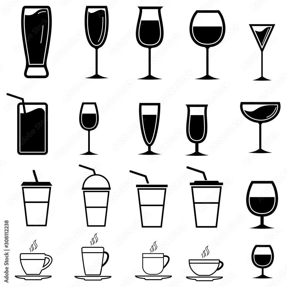 drink icon vector design symbol drink icon vector design symbol
