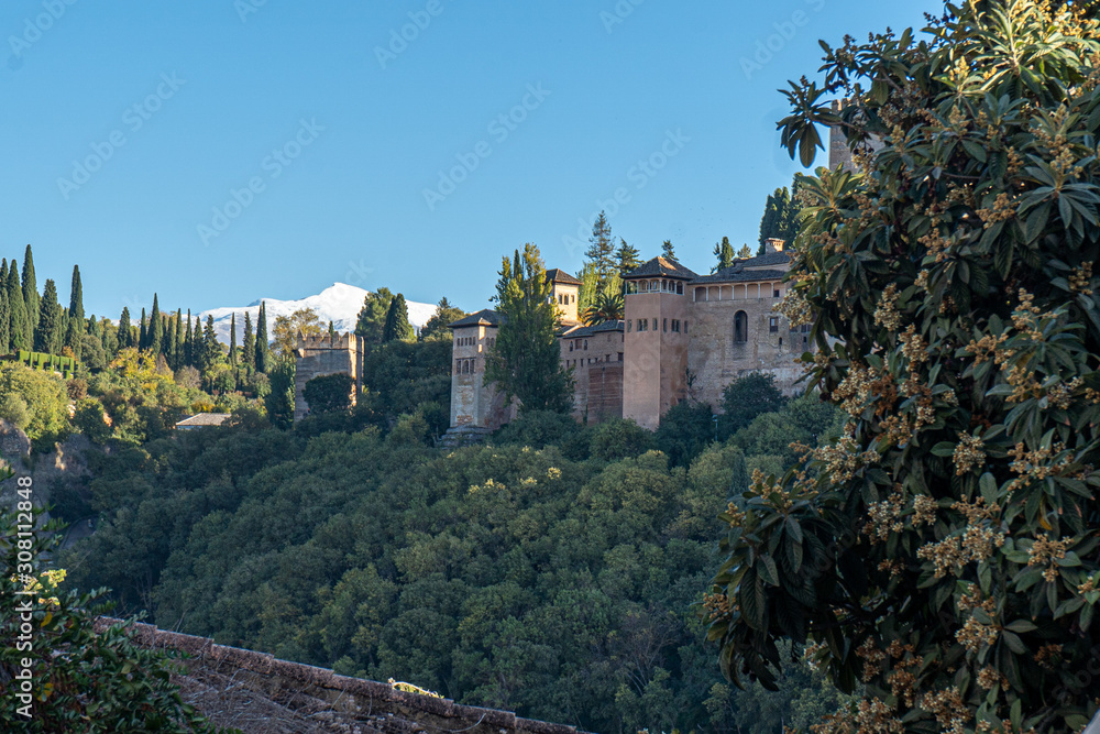 castle on the hill and Sierra Nevada
