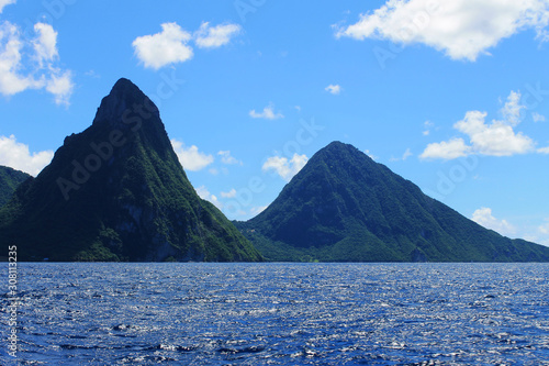The Pitons  St. Lucia