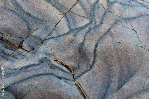 Streak rock texture, cracked and mottled