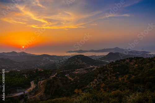 sunset in mountains © vitalik