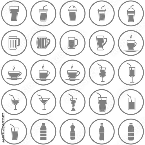 drink icon vector design symbol