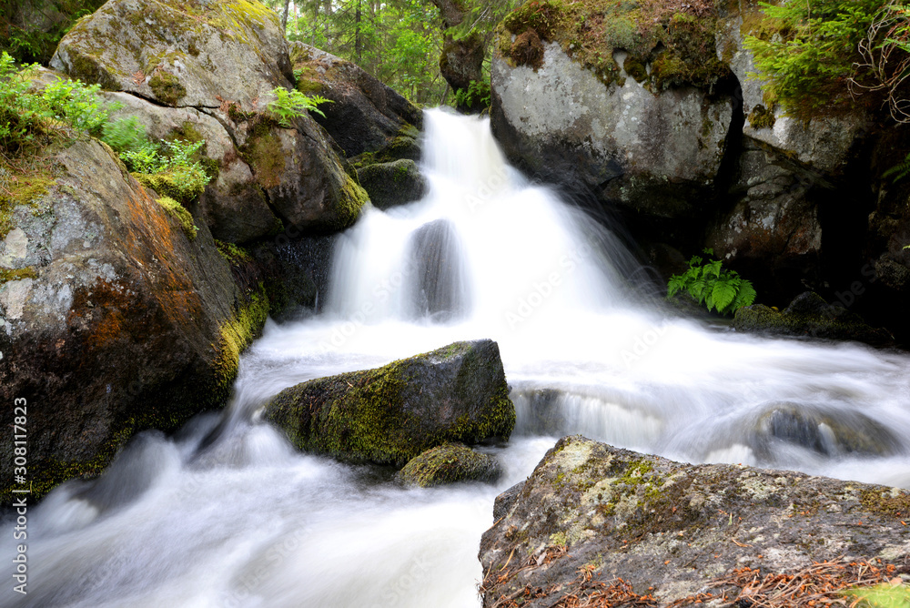 Fototapeta premium Small waterfall