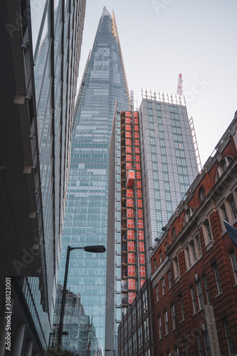 The Shard from street level  London