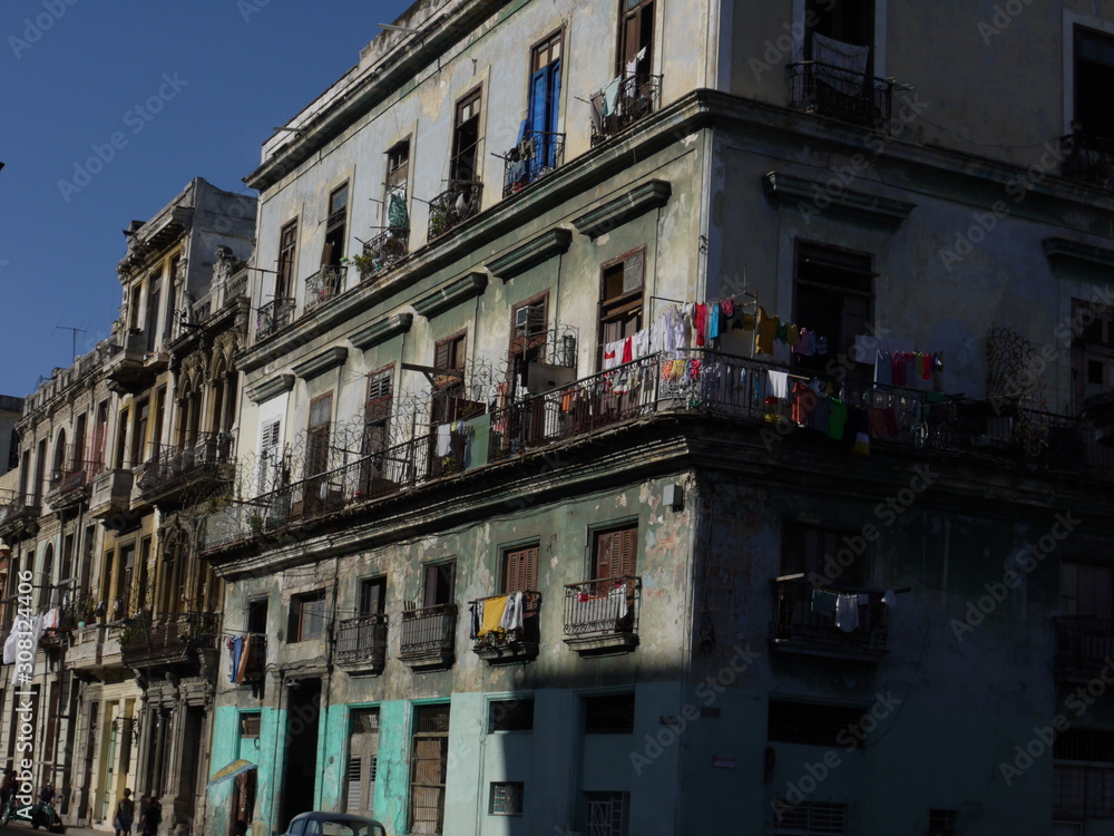 Old houses in Cuban City