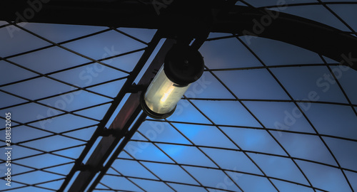Quadro su tela lighting detail for the audience of the Eiffel Tower