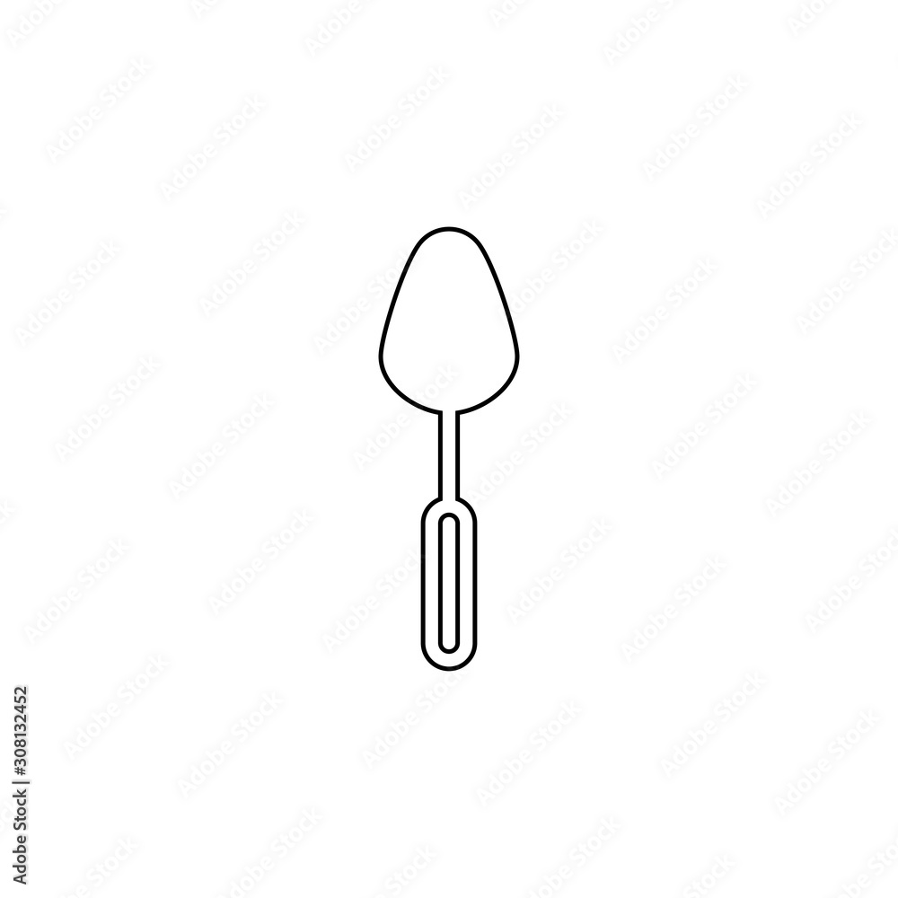 Spoon icon. Kitchen tool symbol. Logo design element Spoon icon. Kitchen tool symbol. Logo design element
