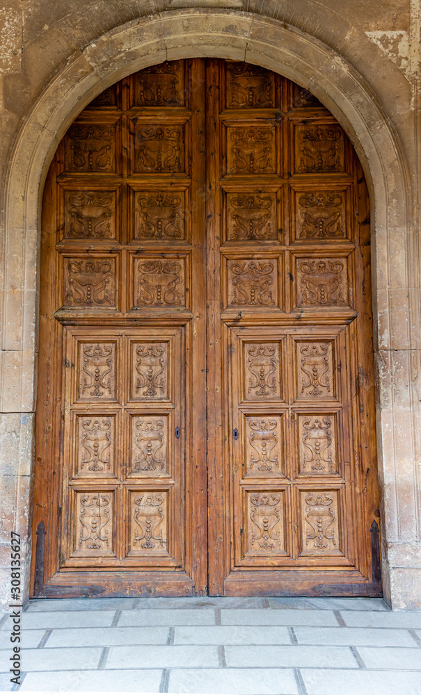Doorway Alhambra Palace in Granada