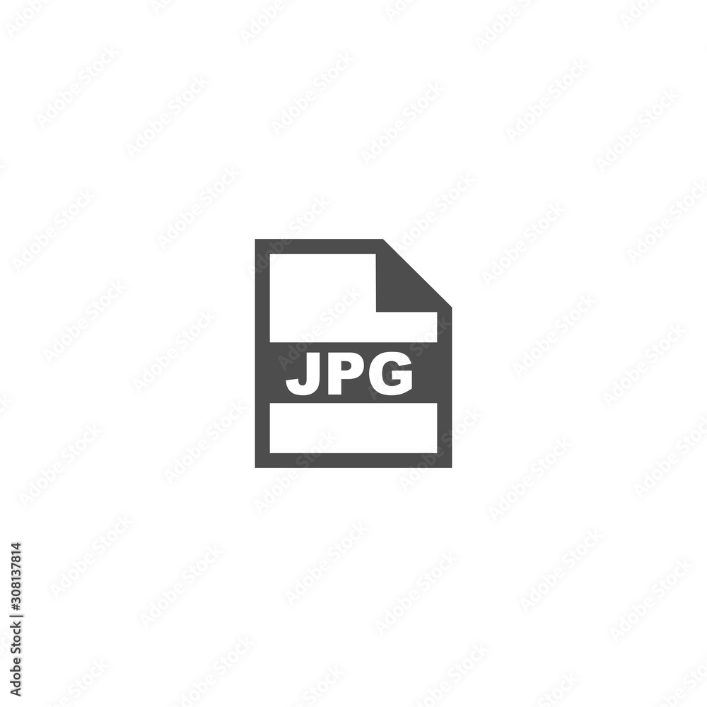 JPG file format icon vector design symbol JPG file format icon vector design symbol