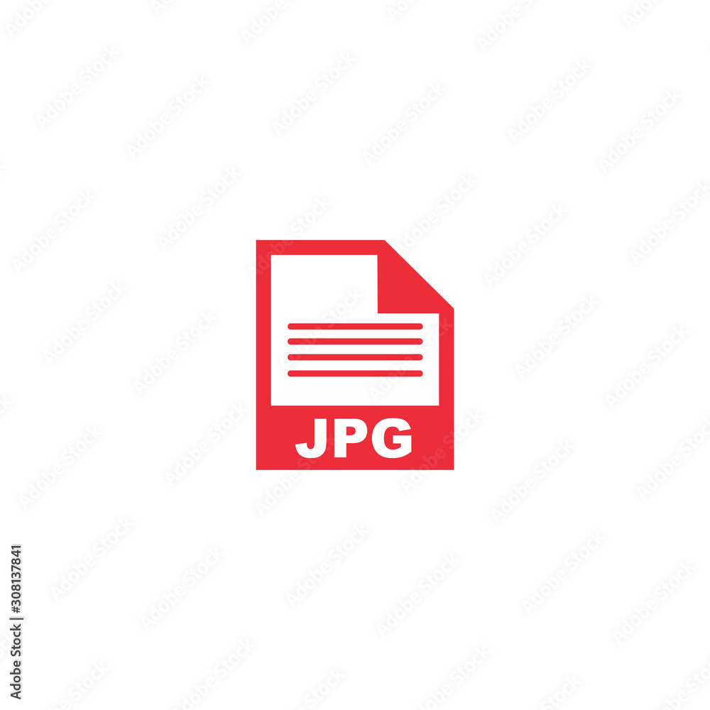 JPG file format icon vector design symbol JPG file format icon vector design symbol