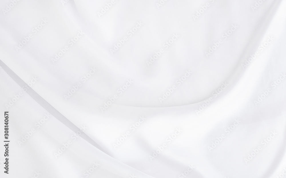 White gray satin texture that is white silver fabric silk background with beautiful soft blur pattern natural.