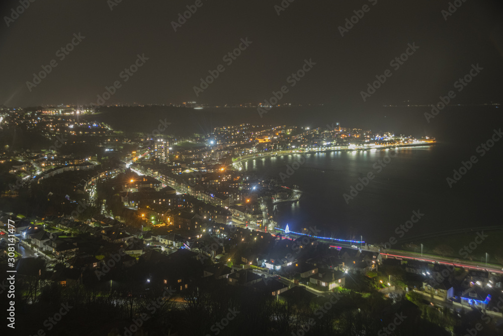 Gourock Cardwell bay from lyle hill 