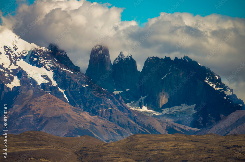 Fototapeta premium Patagonie et Torres del Paine