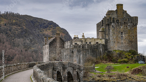 Eilean Donan Castle Medieval Highlands Clans Scots Skye Scotland UK