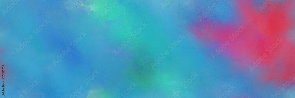 steel blue, moderate pink and light slate gray color painted banner background. broadly painted backdrop can be used as texture, background element or wallpaper