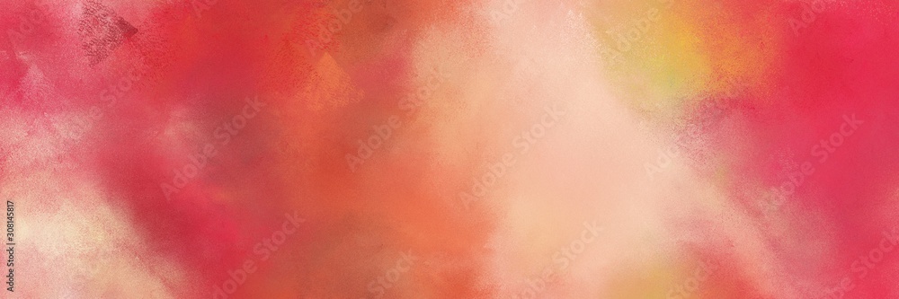 Fototapeta premium rozproszone malowane tło tekstury transparent z umiarkowanym czerwonym, indyjskim czerwonym i kolorem skóry. może służyć jako tekstura, element tła lub tapeta