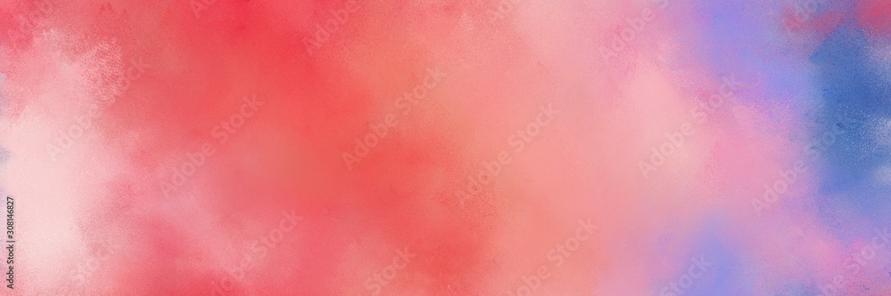 abstract diffuse painted banner background with light coral, steel blue and pastel violet color. can be used as texture, background element or wallpaper abstract diffuse painted banner background with light coral, steel blue and pastel violet color. can be used as texture, background element or wallpaper