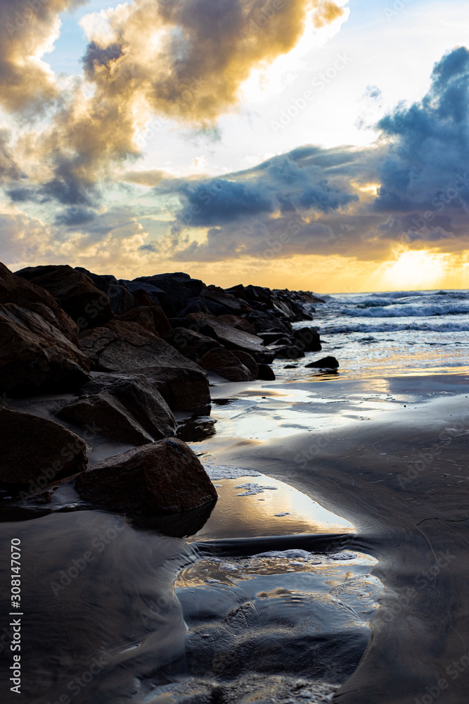 Fototapeta premium Oceanside Sunset