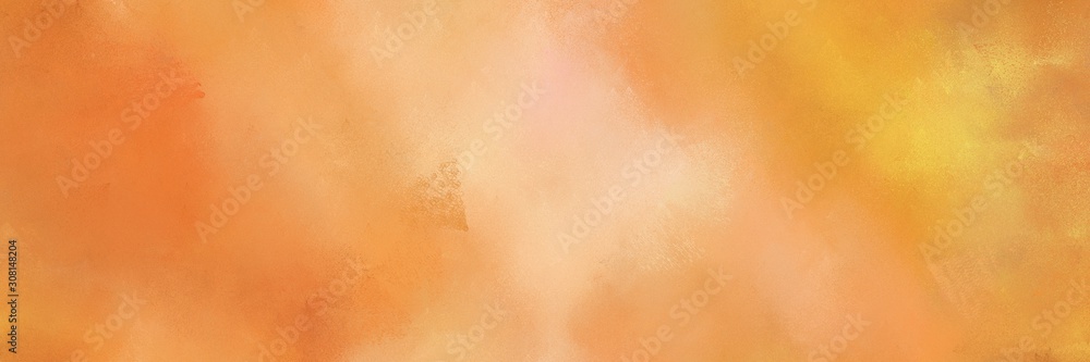 Fototapeta premium diffuse painted banner texture background with sandy brown, skin and burly wood color. can be used as texture, background element or wallpaper