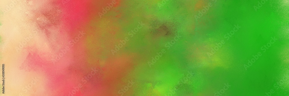 diffuse painted banner texture background with dark green, dark salmon and bronze color. can be used as texture, background element or wallpaper