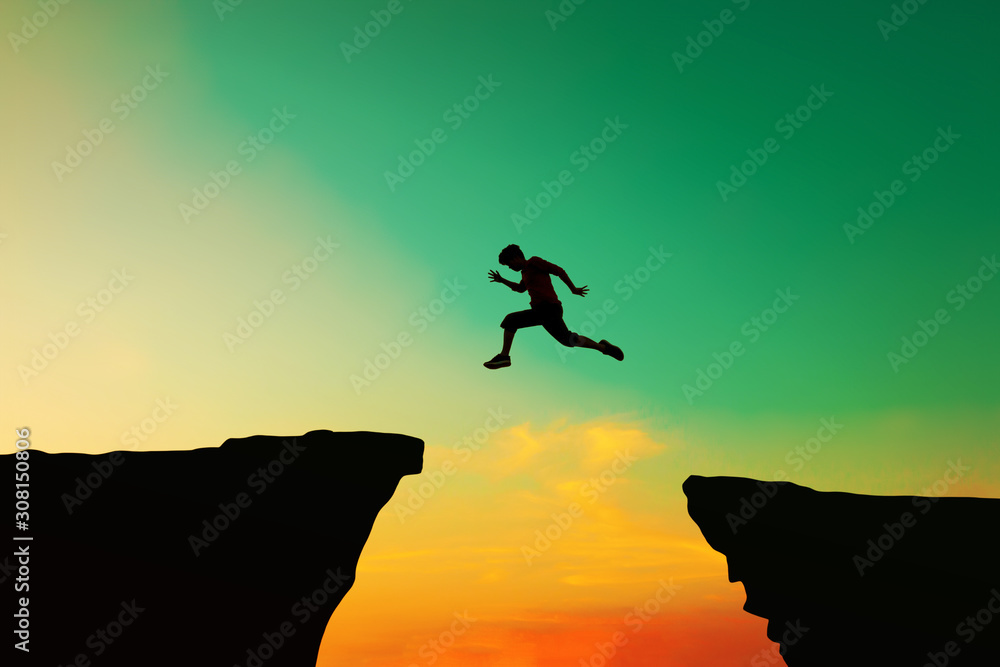 Men jumped from the old obstacles to new achievements.