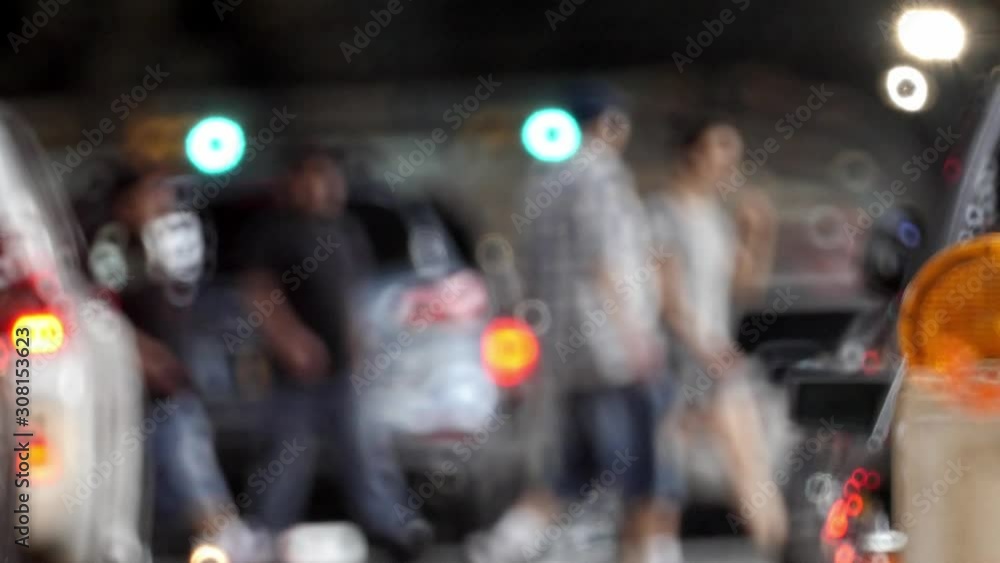 NYC Street De-focused NYC Street De-focused