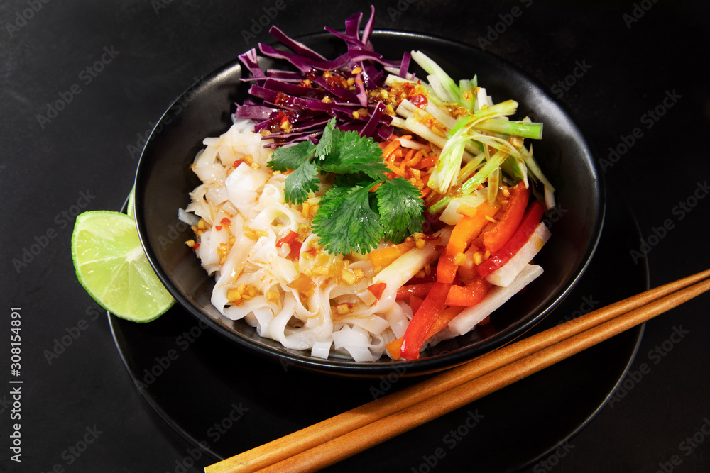 Healthy Spicy Noodle Salad Healthy Spicy Noodle Salad